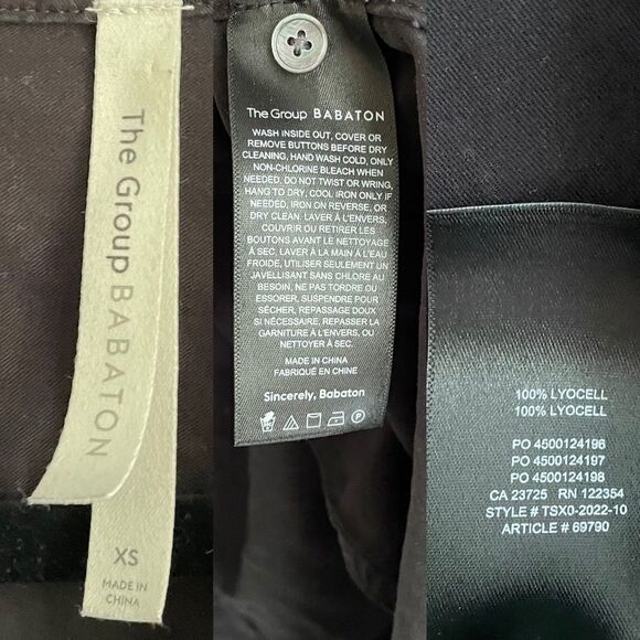 ARITZIA Babaton Button Front Utility Blouse XS - Picture 4 of 4